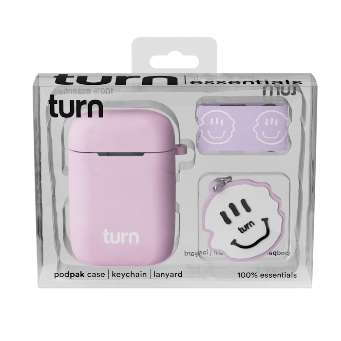 Photograph of product: Turn | Smiley | light Pink | 100% Essential Kit