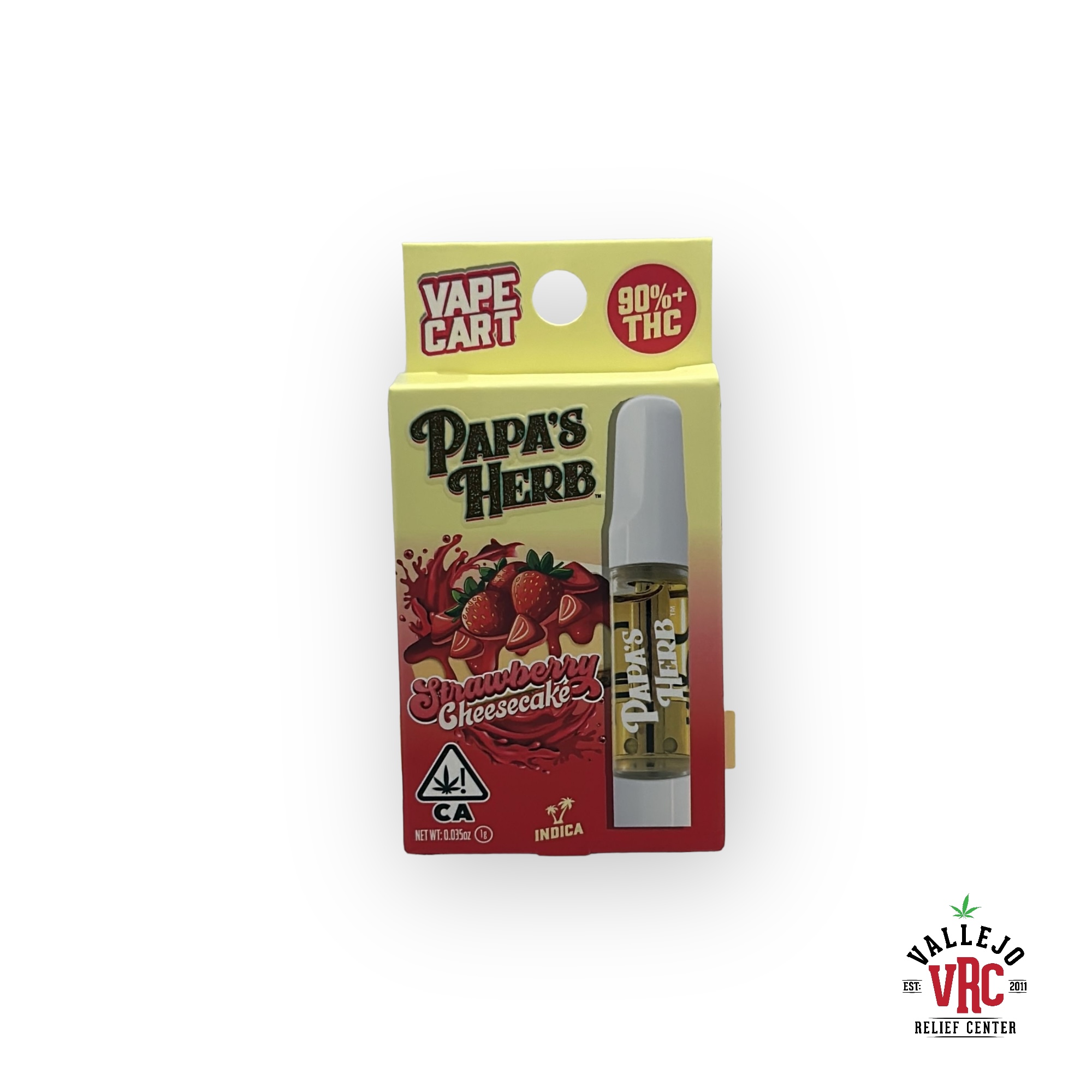 Photograph of product: STRAWBERRY CHEESECAKE 1G