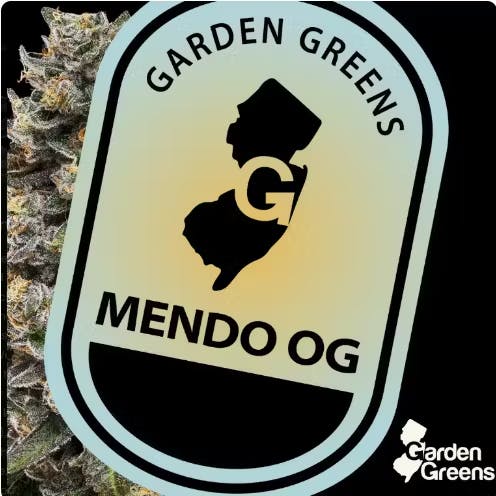 Photograph of product: Garden Greens | Mendo OG | 3.5g