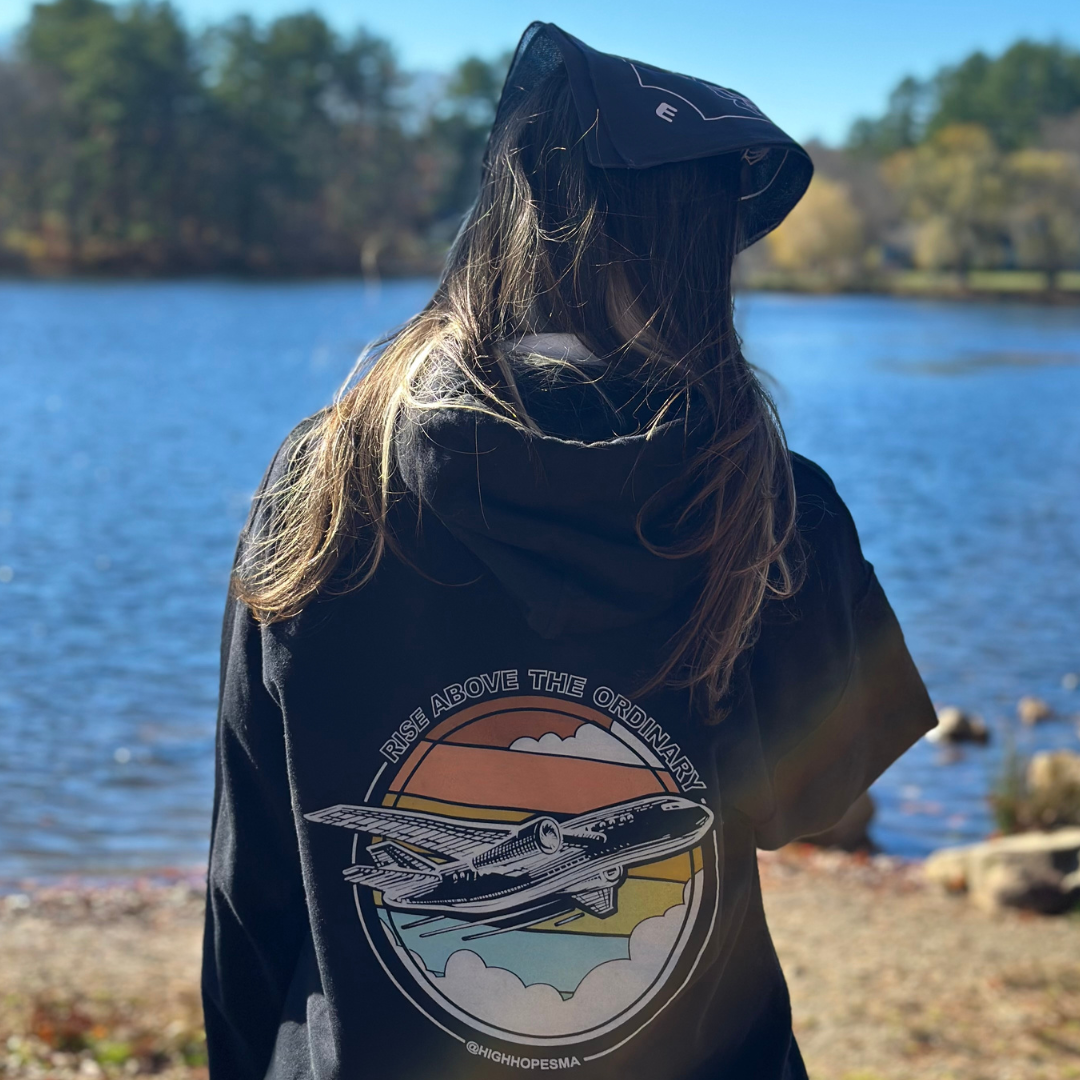 Photograph of product: High Hopes - Black Hoodie - Medium