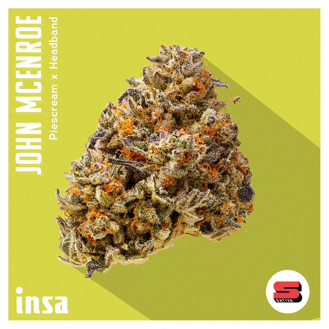 Photograph of product: Flower - John McEnroe - 3.5g