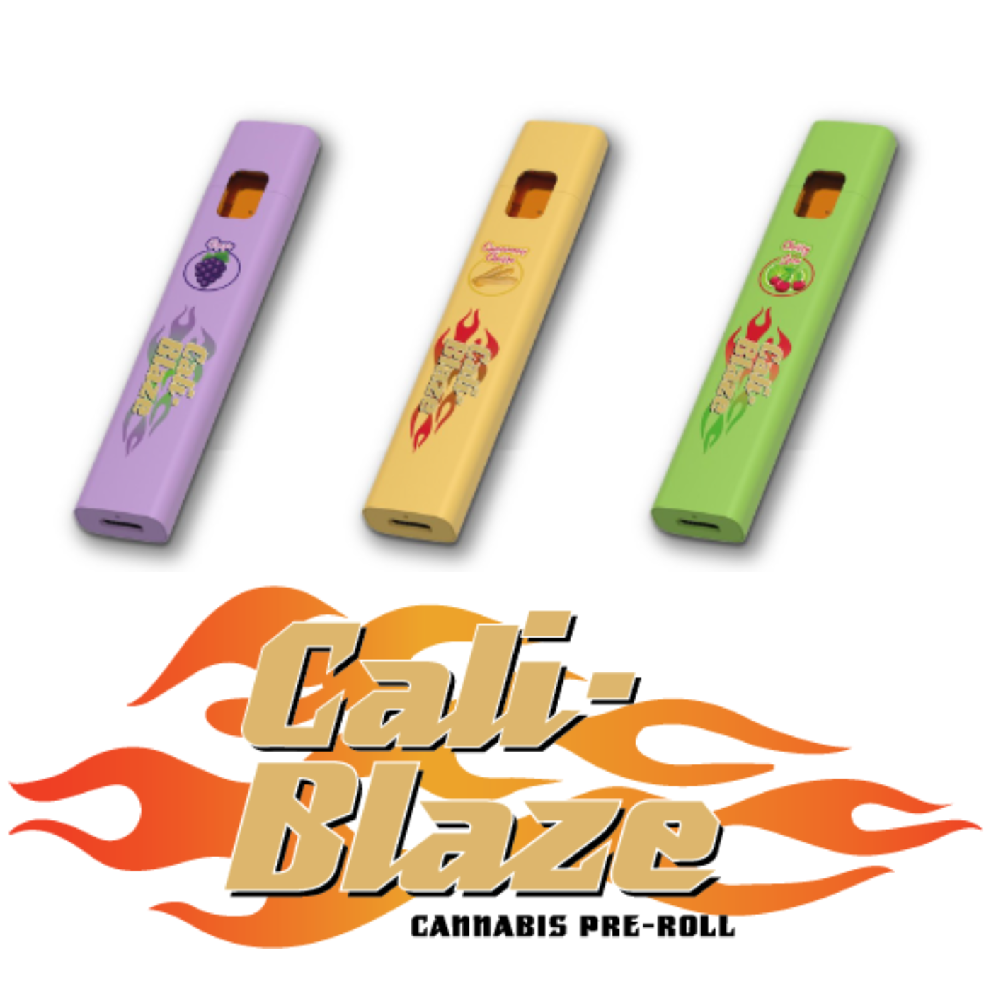 Photograph of product: Cali Blaze - Dragon Fruit AIO Disposable Live Resin