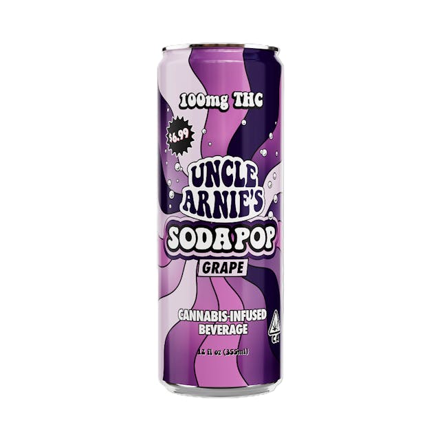 Photograph of product: Grape Soda 12oz-100mg - 