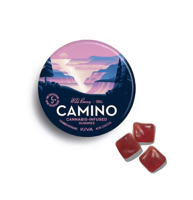 Photograph of product: Camino |  Wild Berry Chill Gummies | 100mg