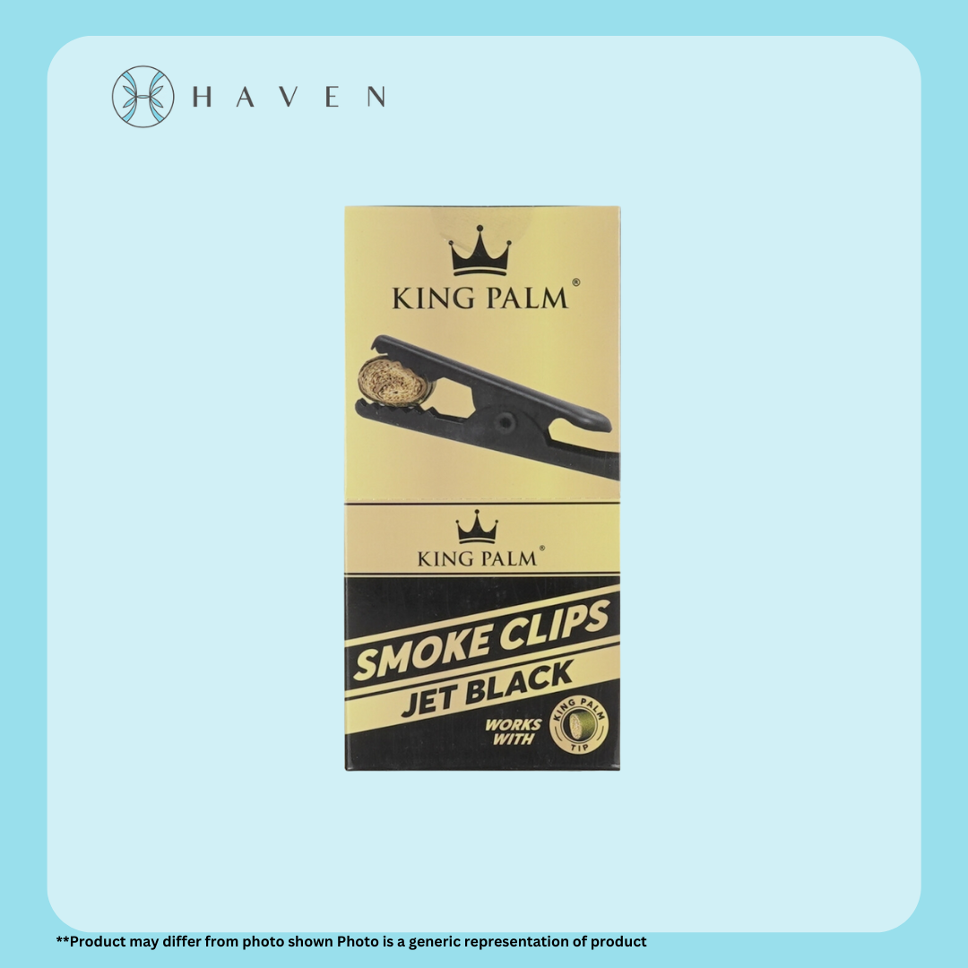 Photograph of product: King Palm Black Smoke Clip
