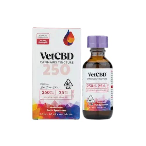 Photograph of product: Extra Strength Tincture | CBD:TH-oui | 250:25