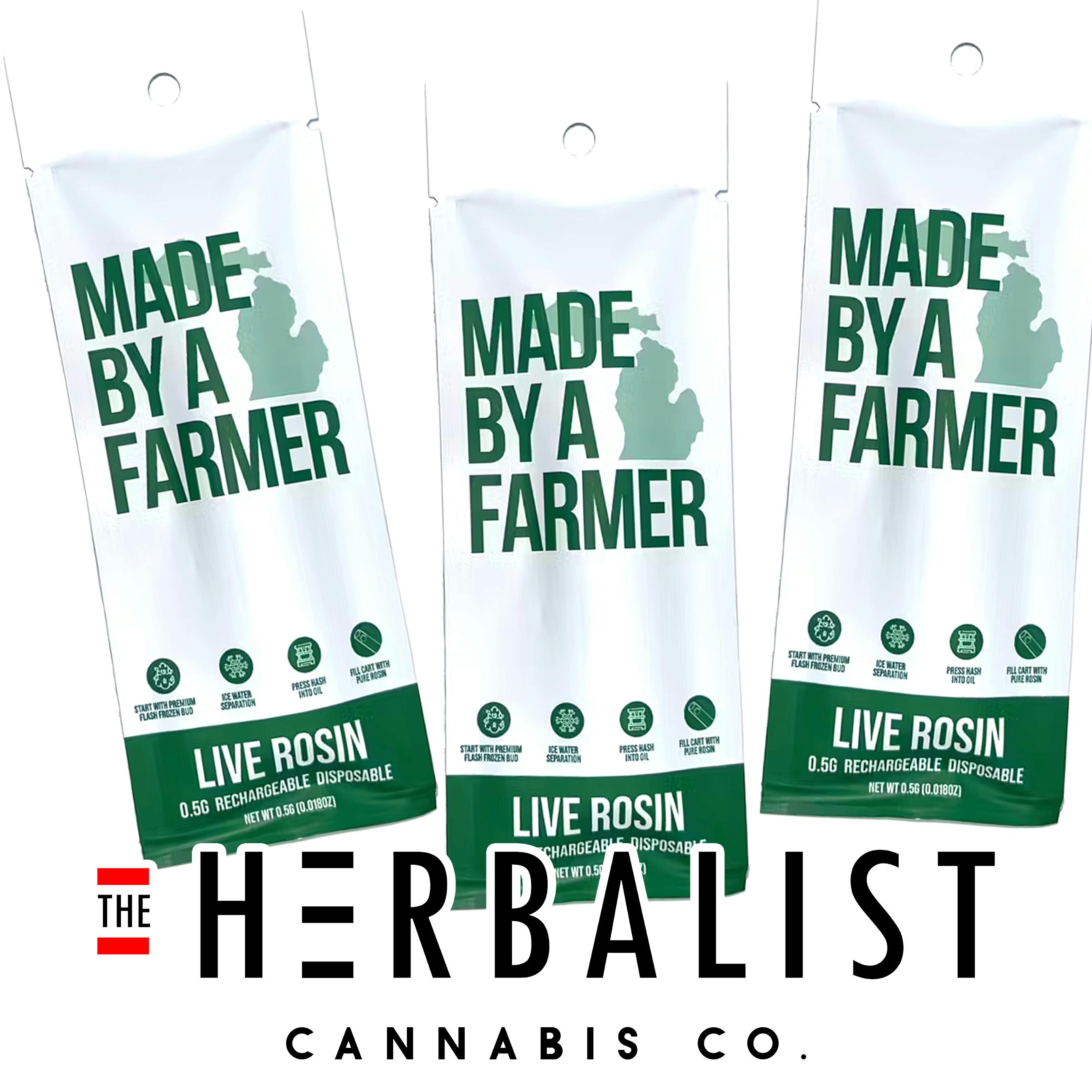 Photograph of product: Made By A Farmer Diposable .5g Gorilla Nut