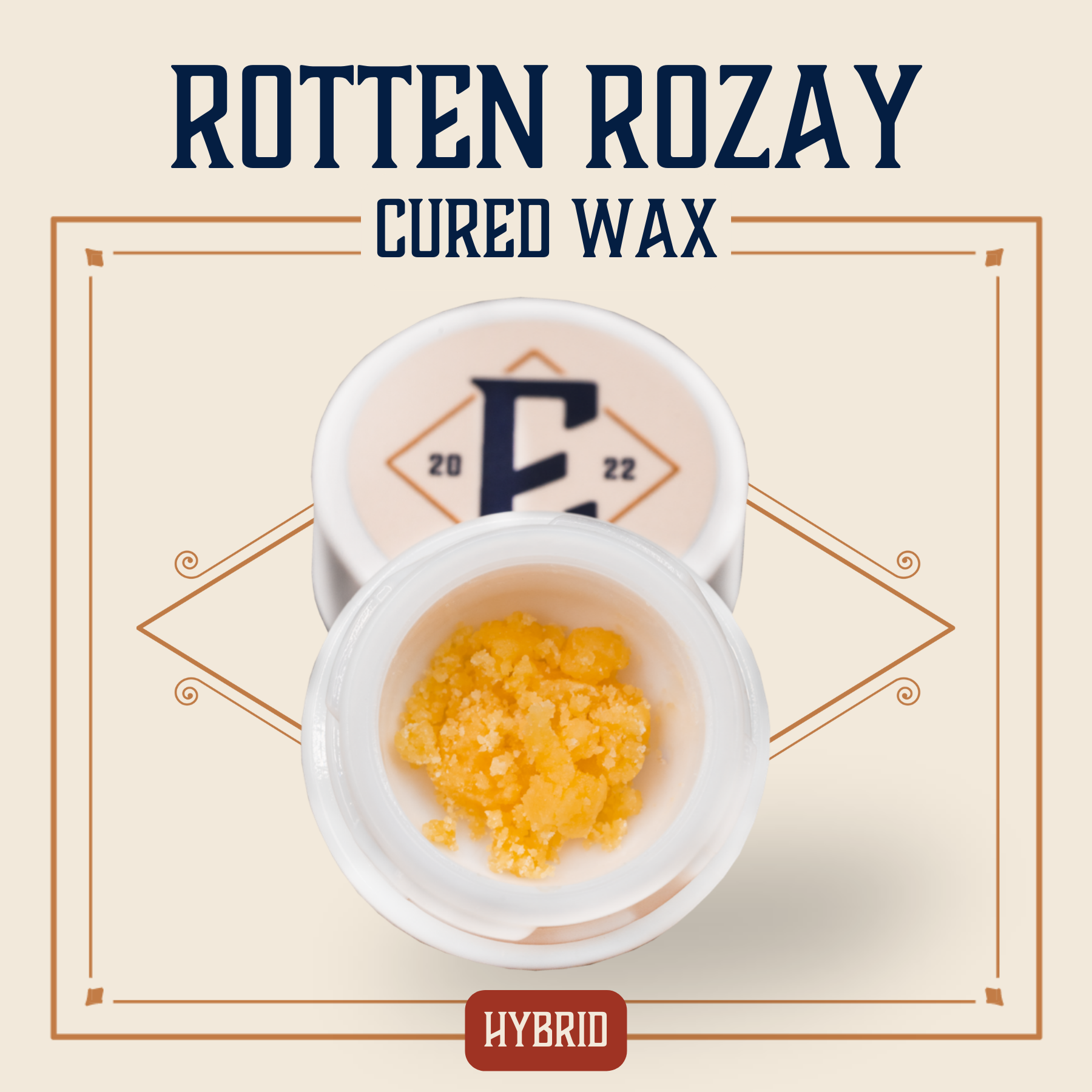 Photograph of product: Rotten Rozay Cured Wax