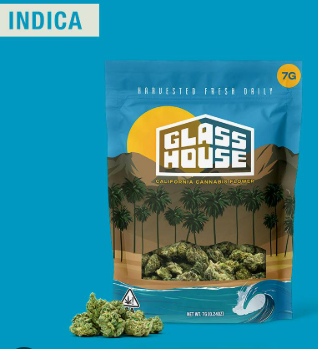 Photograph of product: Glass House Farms Garlic Brown Butter Indica Flower - 7g