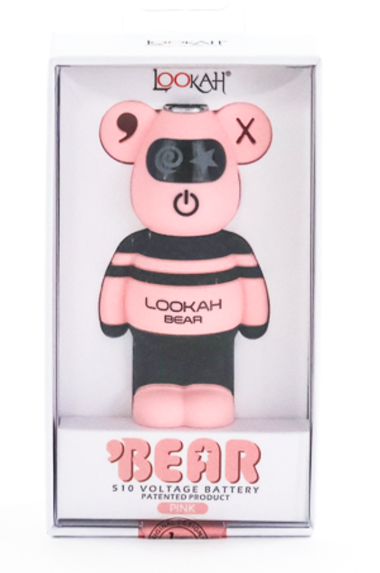 Photograph of product: Lookah - Bear 510 Battery - Pink