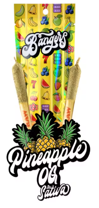 Photograph of product: INFUSED - 2-PACK - PINEAPPLE OG (1.2G)