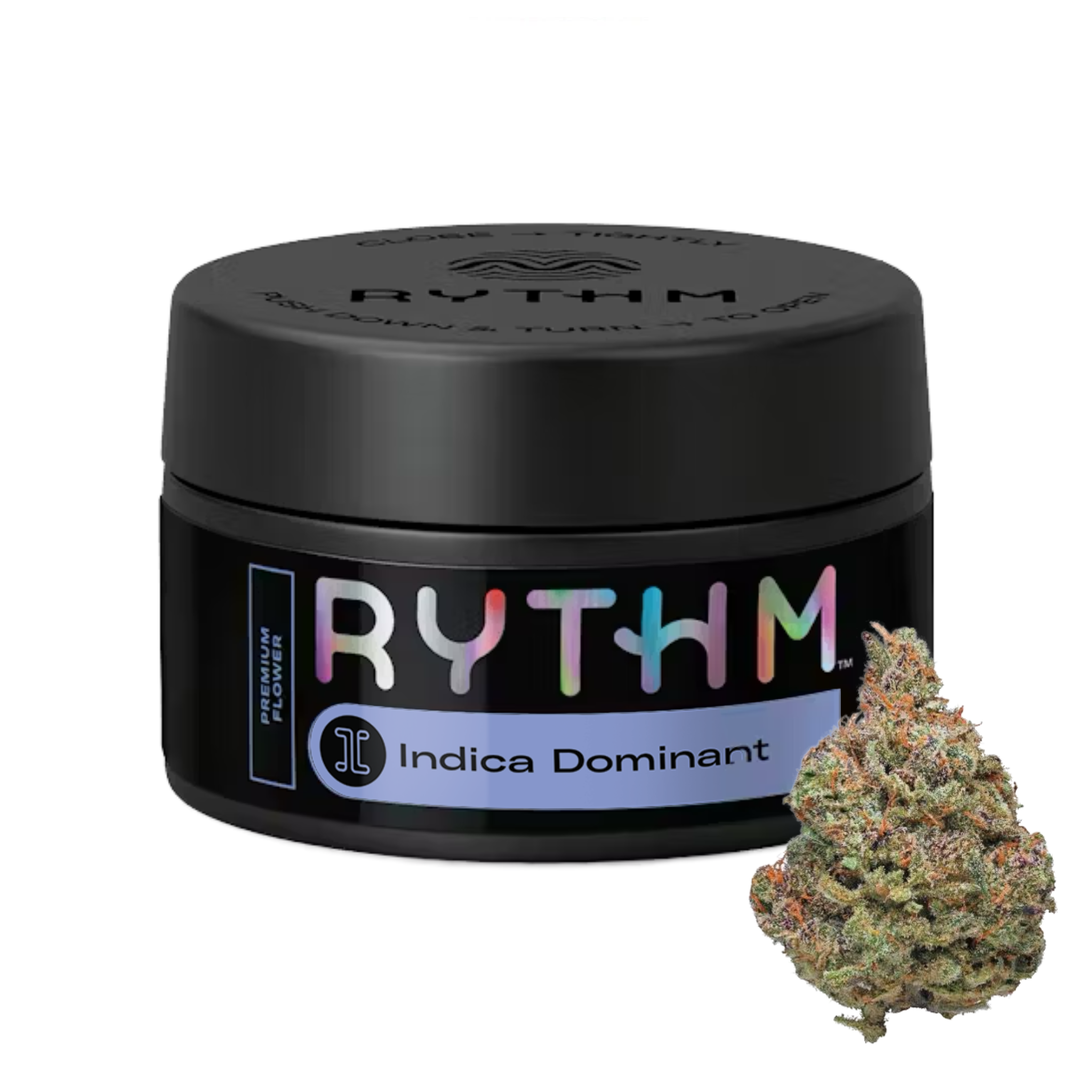 Photograph of product: Flower | rythm | Black Afghan - 3.5g