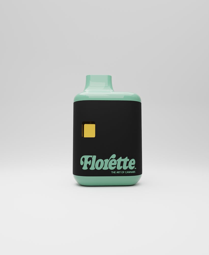 Photograph of product: Florette  |  Blue Zushi  |  1G PURE Flower Rosin Vape