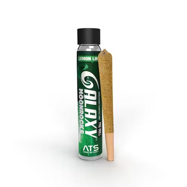 Photograph of product: Lemon Lime | 1g Moonrock Preroll