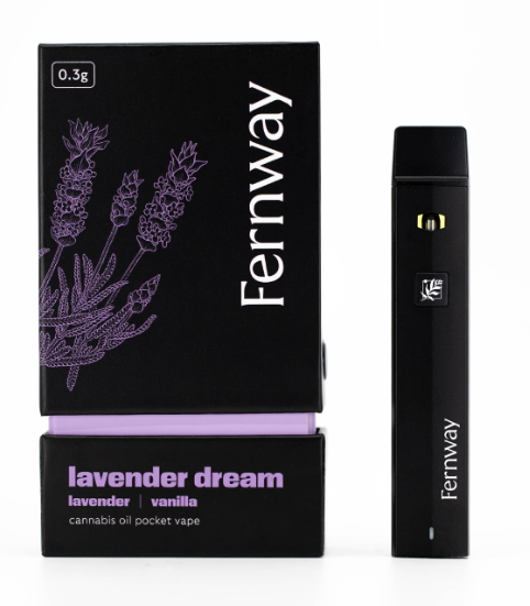 Photograph of product: Lavender Dream Traveler Disposable Vape | 0.3g