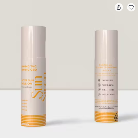 Photograph of product: Sun Siren 1:1 (3oz) After Sun Roll On