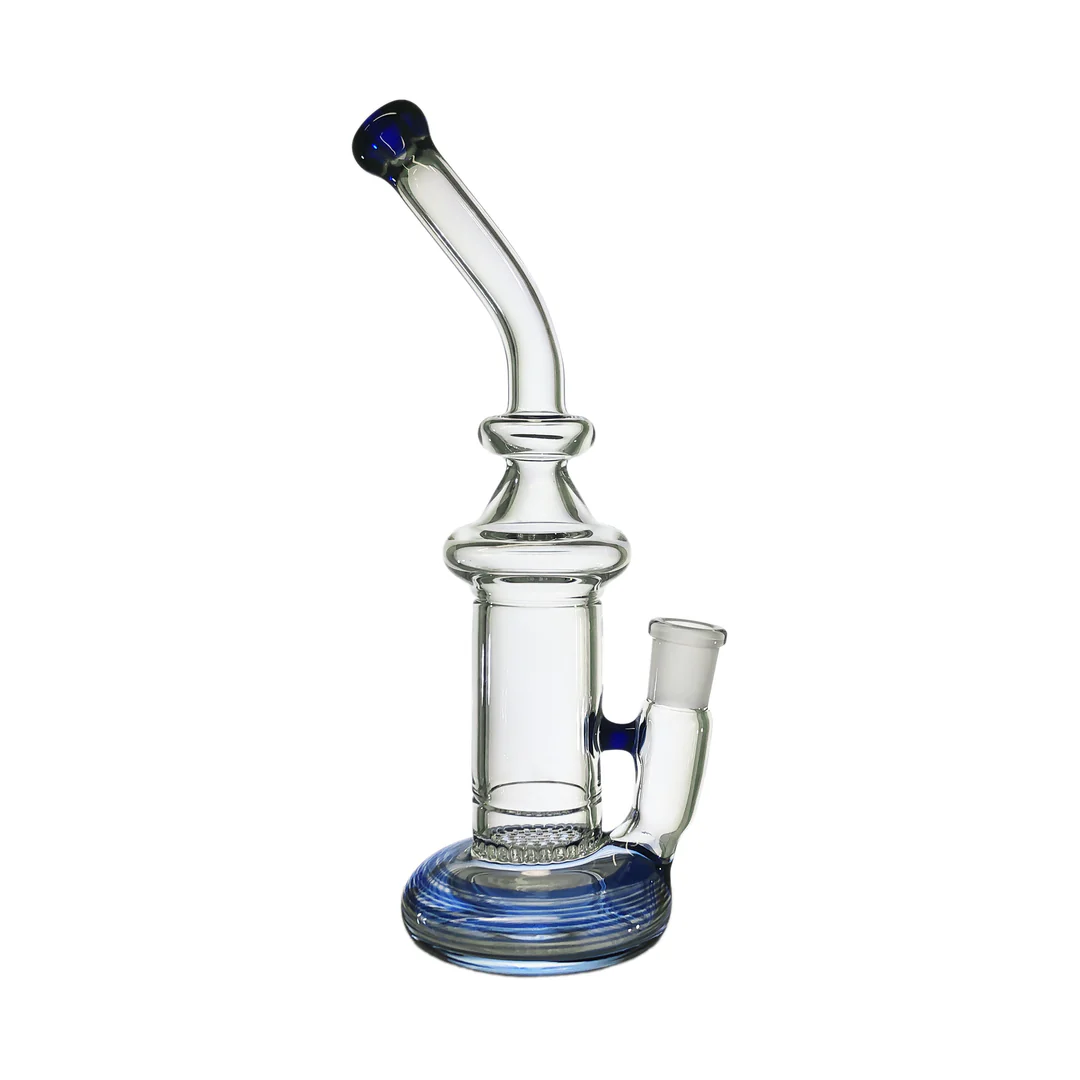 Photograph of Product: CannaDevices | Honeycomb - Dab Rig, 14mm Blue
