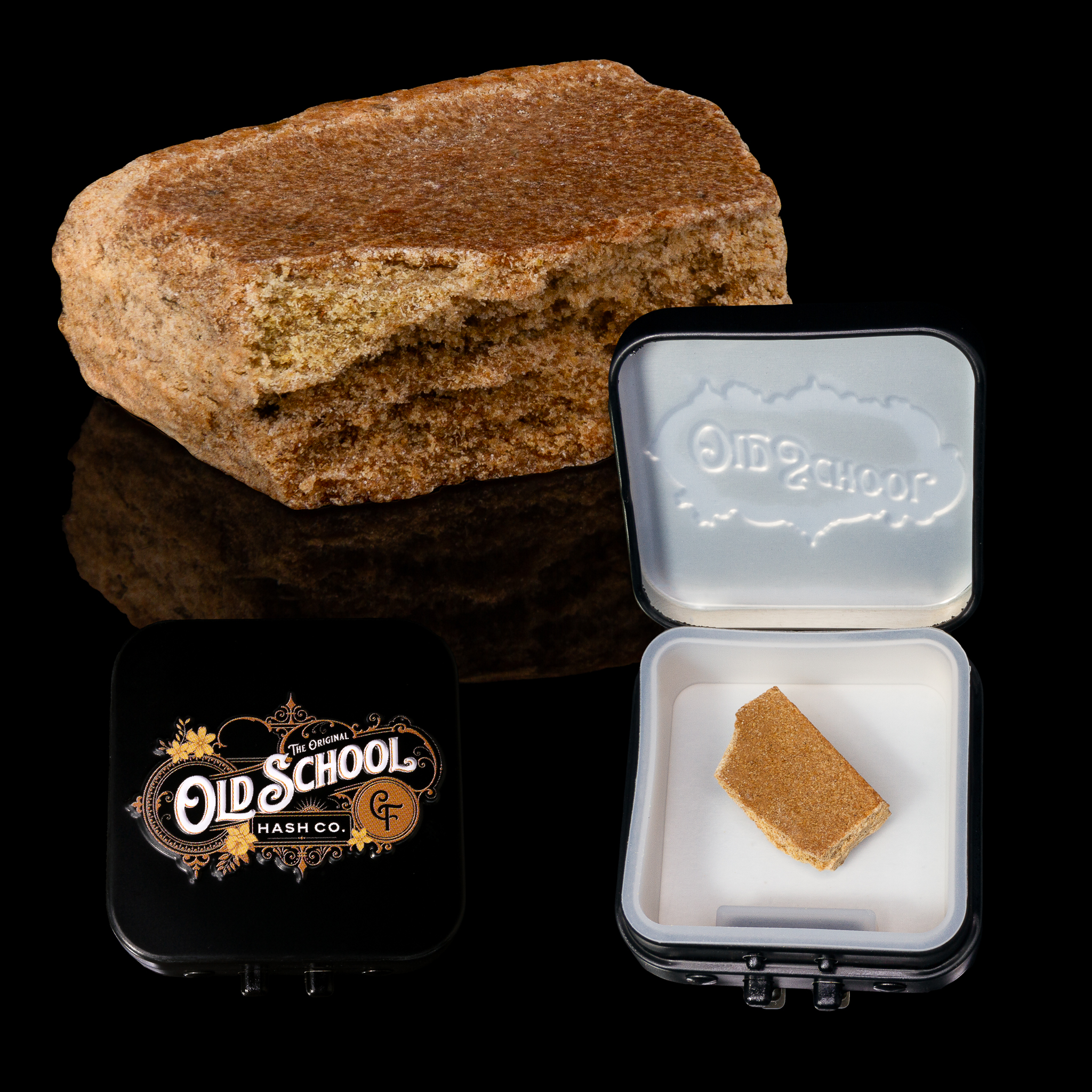 Photograph of Product: Moroccan Cream | Brick Hash | Old School Hash Co.