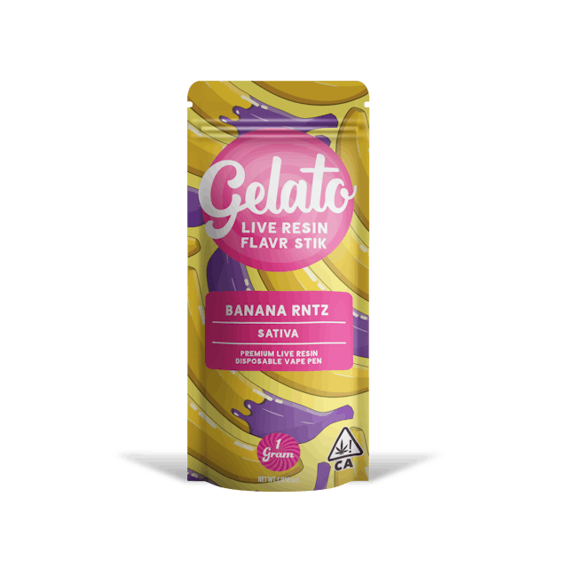 Photograph of Product: Banana Rntz | 1g AIO