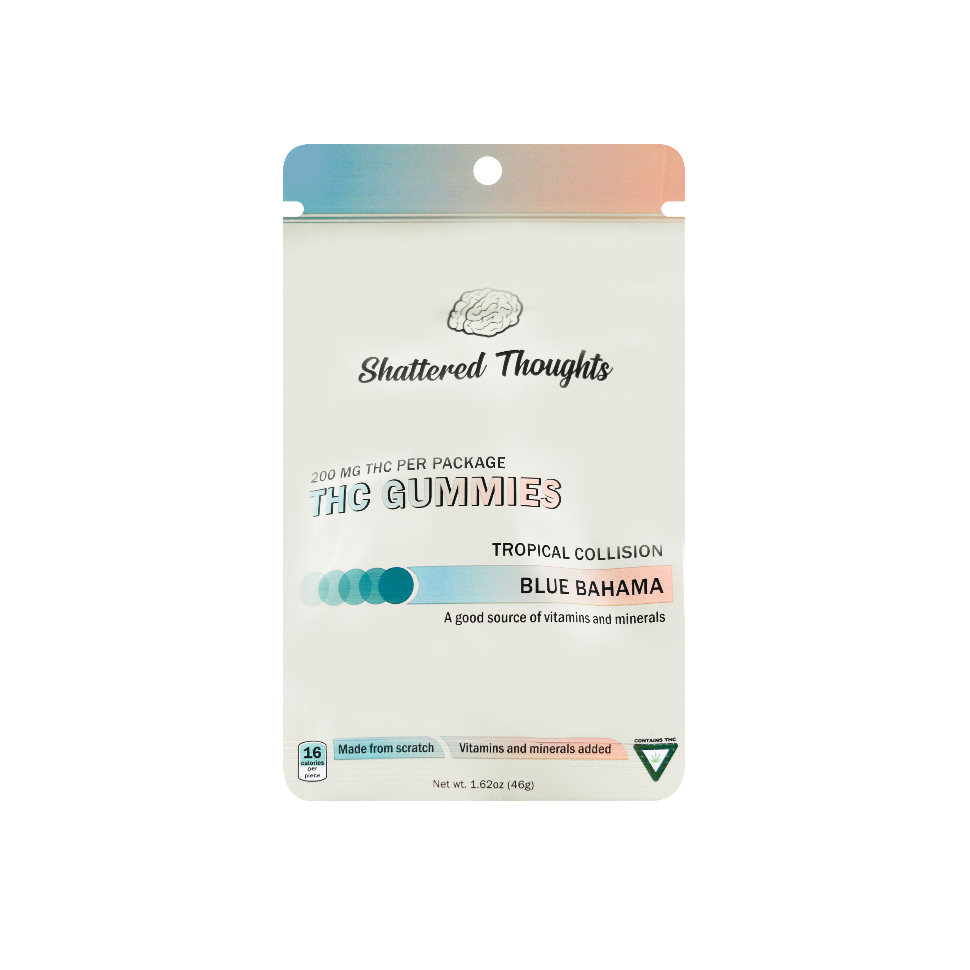 Photograph of Product: Dealer's Choice | 200mg THC Gummies | Blue Slush