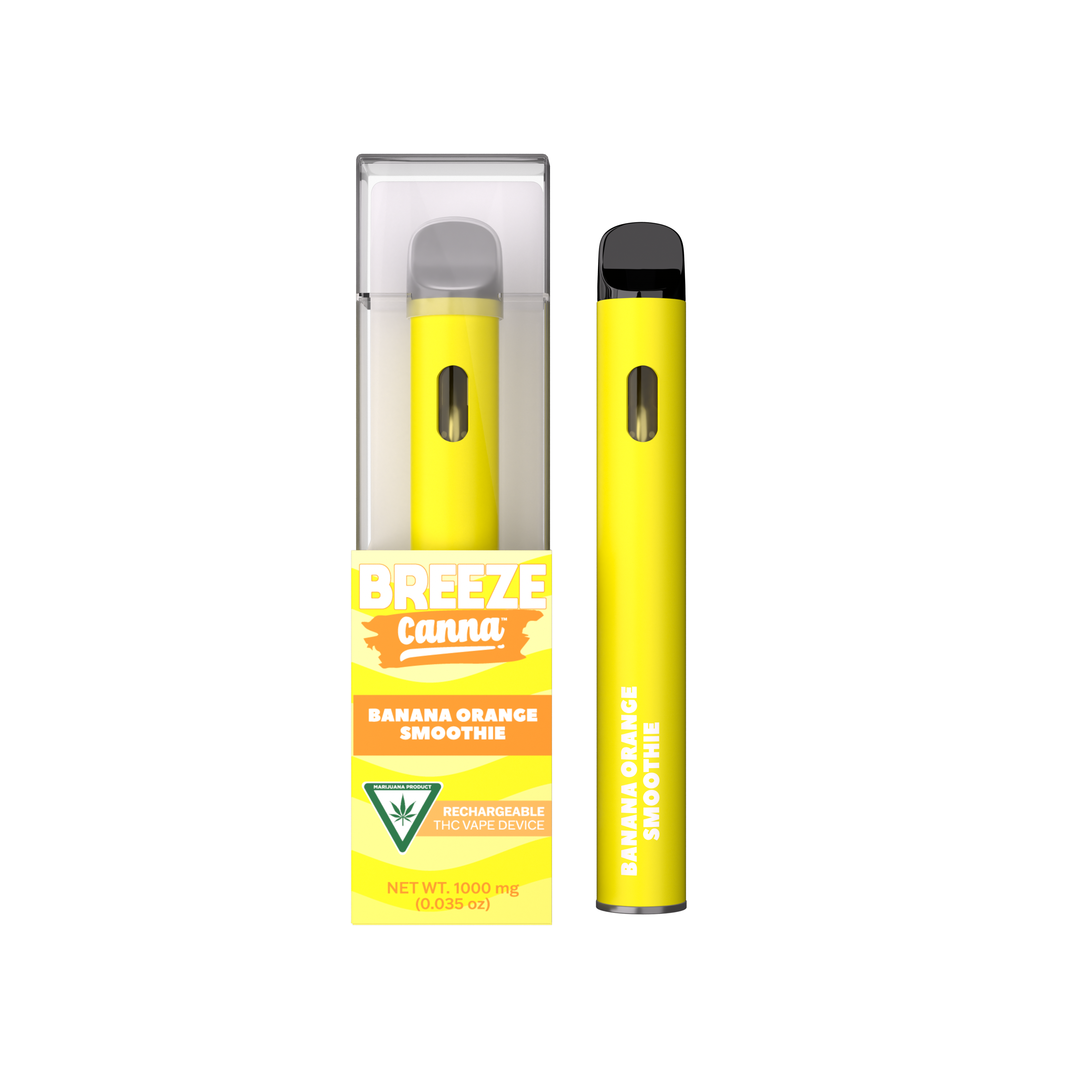 Photograph of product: BREEZE x ASTRO HIPPIE | Disposable Vape | Tropical Rainbow Beltz | 1g