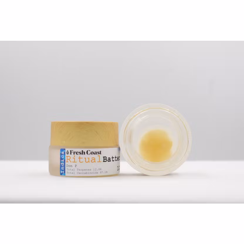 Photograph of product: Fresh Coast Ritual - Concentrate Cured Resin Batter - (1g) - **DON P**