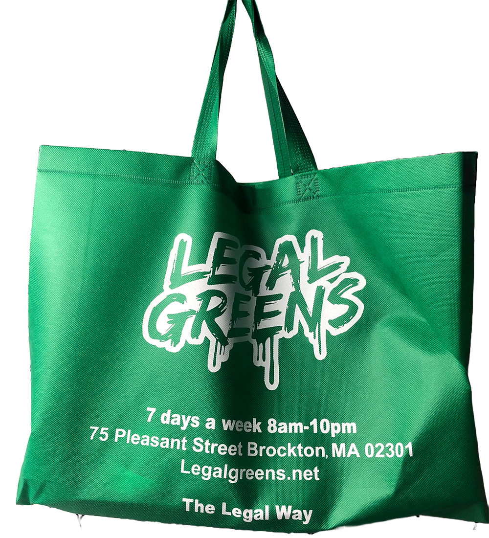 Photograph of product: Reusable Shopping Tote Bag with Handle - Green