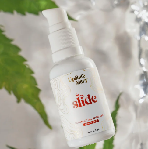 Photograph of product: Upsate Mary | Slide Intimacy Oil with CBD