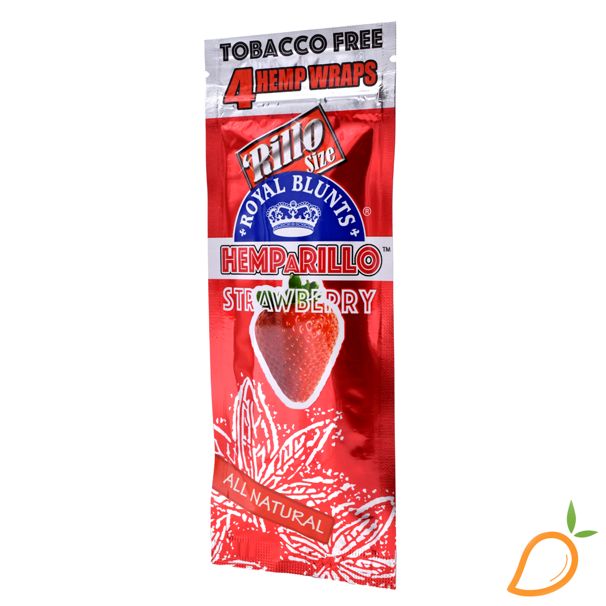 Photograph of product: 4pk Hemparillo Strawberry Hemp Wraps