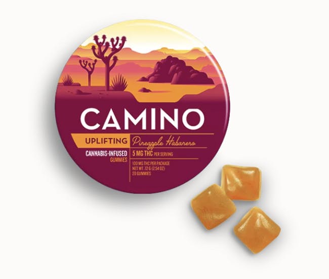 Photograph of product: Camino I Pineapple Habanero (S) 20pk 5mg Gummies