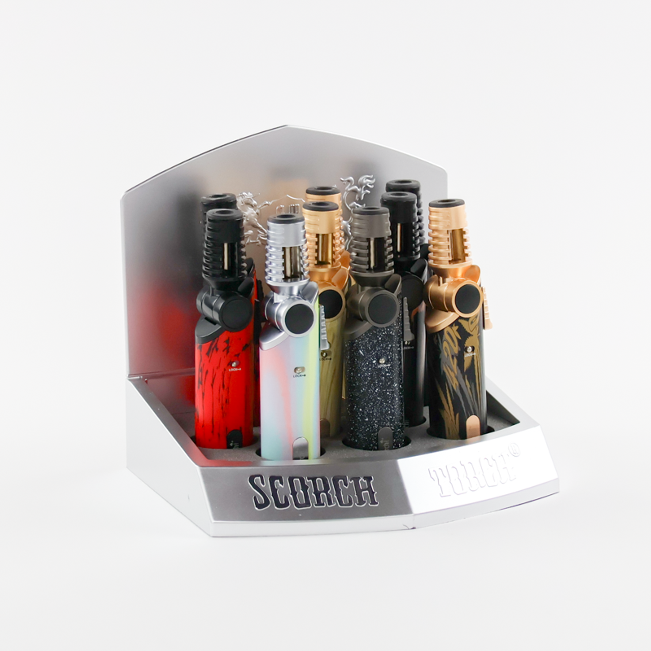 Photograph of Product: 6" Adjustable 90 to 45 Degree Torch | Assorted Colors