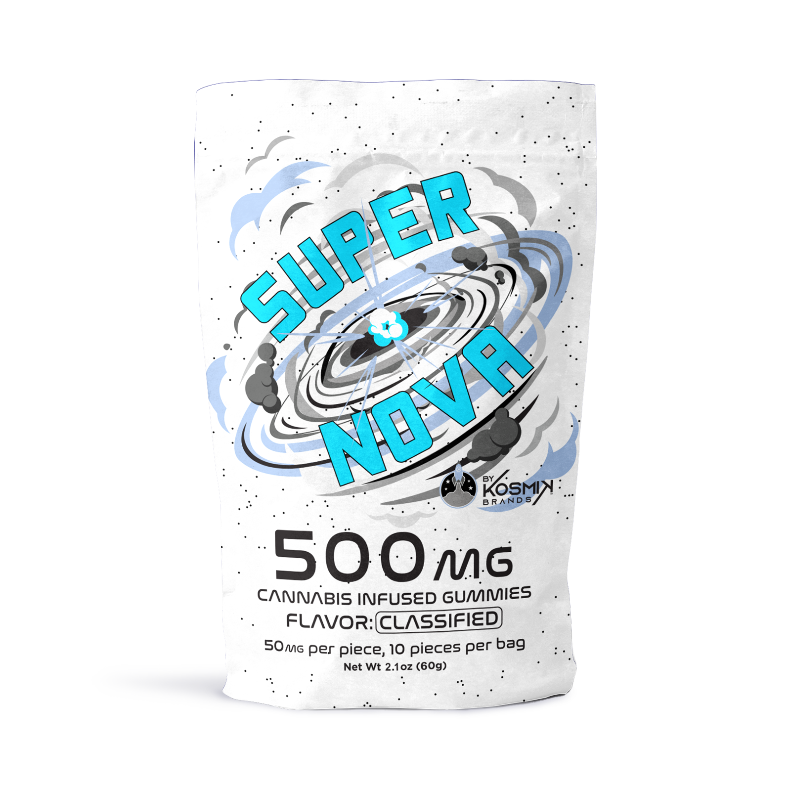 Photograph of product: Supernova Blue 10-pack | 500mg