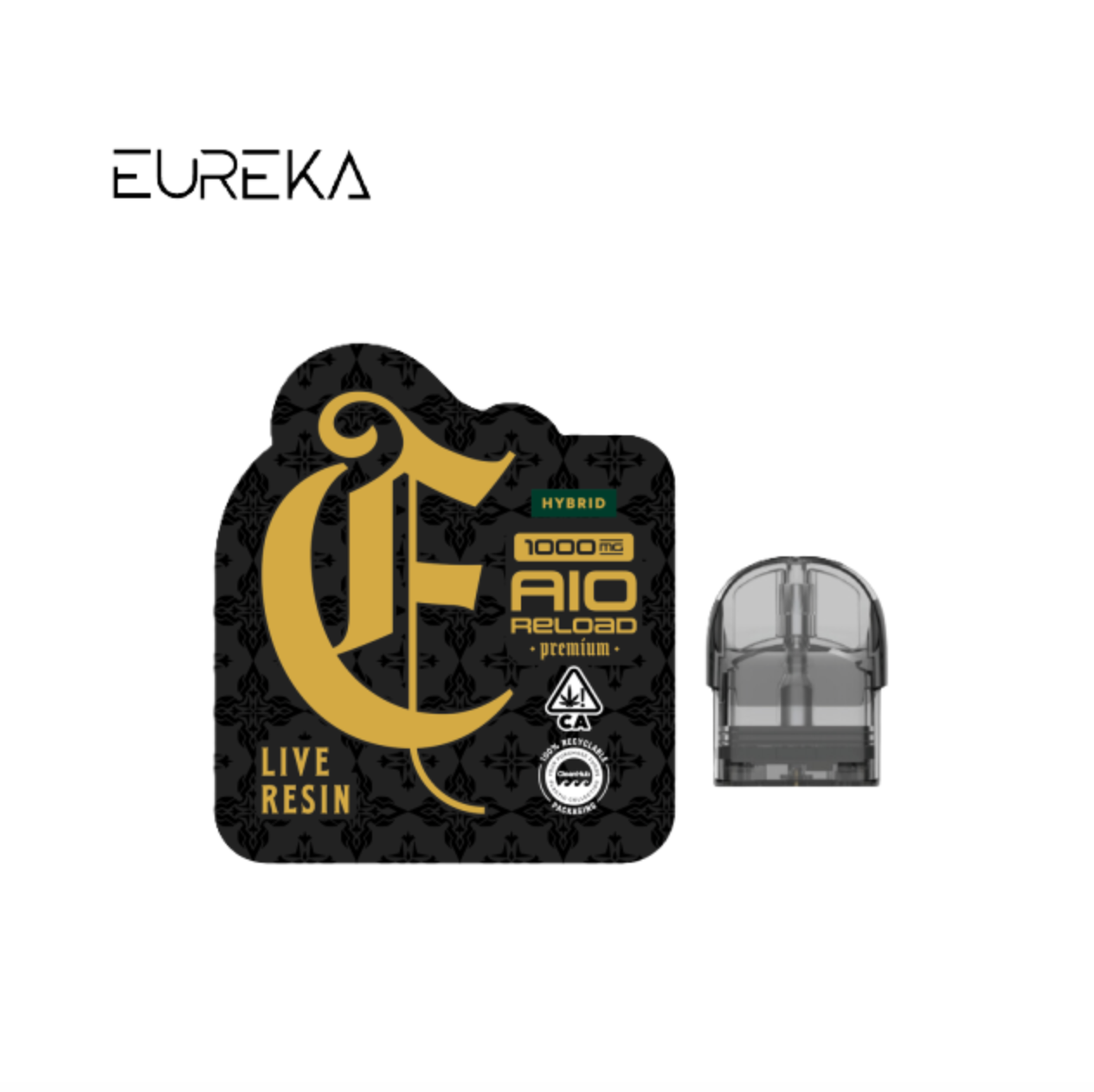 Photograph of product: BERRY RUNTZ 1G LIVE RESIN POD