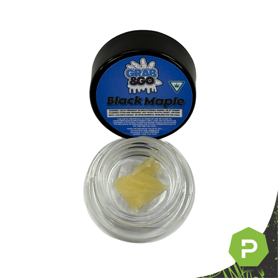Photograph of product: Black Maple | 1g Badder