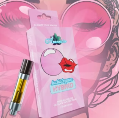 Photograph of product: Amnesia - Bubble Gum 1G Vape