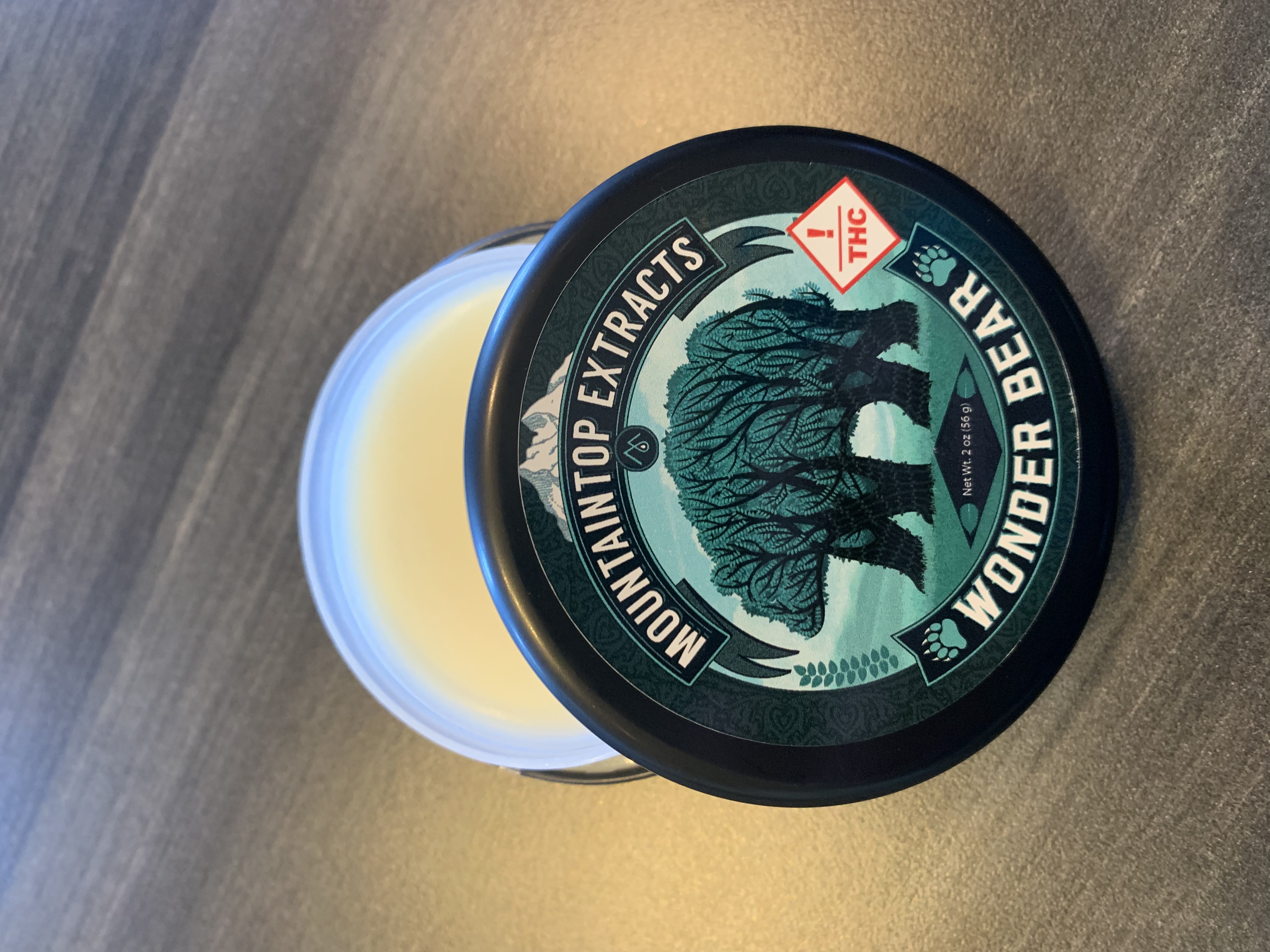 Photograph of product: Wonderbear Salve 1:1 TH-oui/ CBD