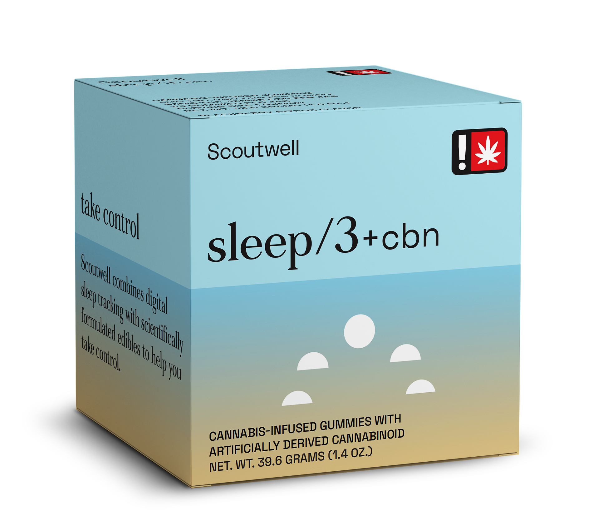 Photograph of product: Scoutwell | Sleep Gummies | 3mg + CBN | Blackberry Citrus