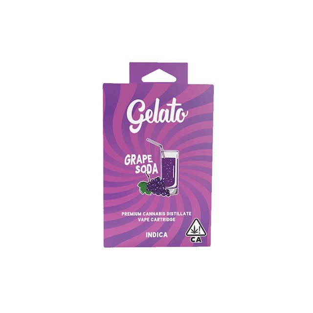 Photograph of product: Grape Soda Cartridge (1g) - 
