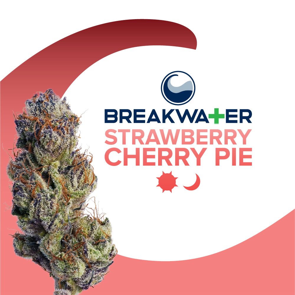 Photograph of product: Strawberry Cherry Pie Premium Flower - 3.5g