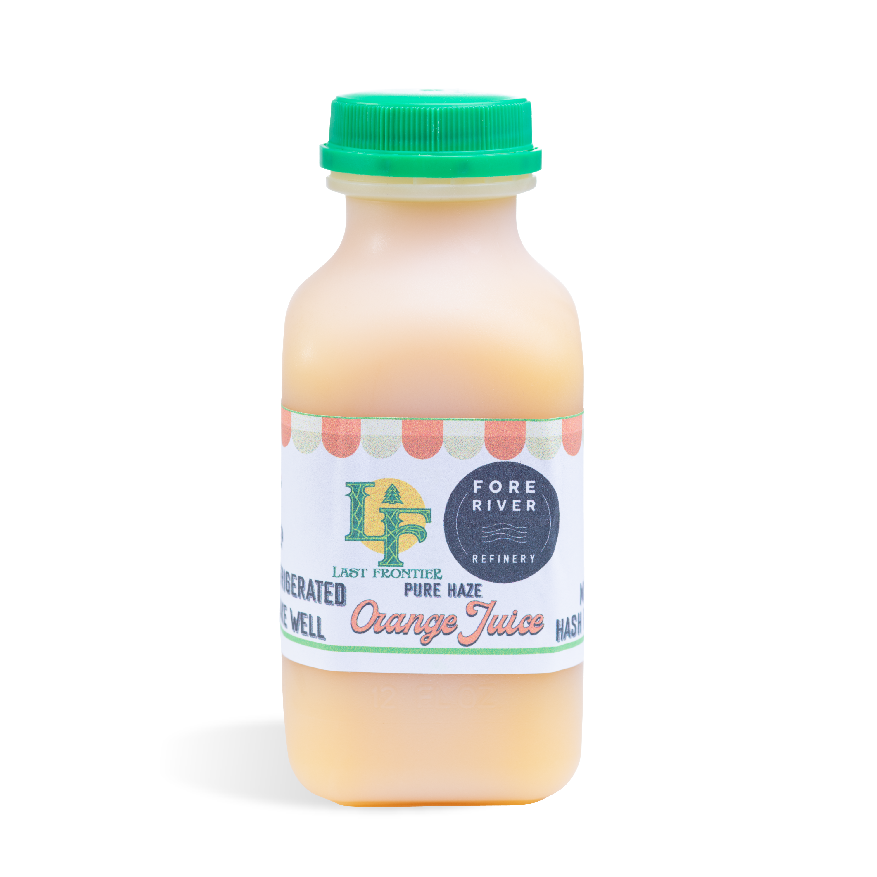 Photograph of product: 100mg TH-oui au chocolat Rosin Orange Juice