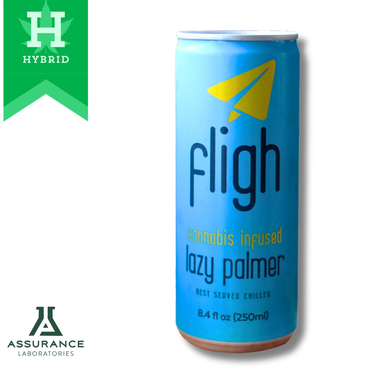 Photograph of product: AL-Fligh | Edibles TH-oui | Drinks | 1pk | Lazy Palmer | 25mg