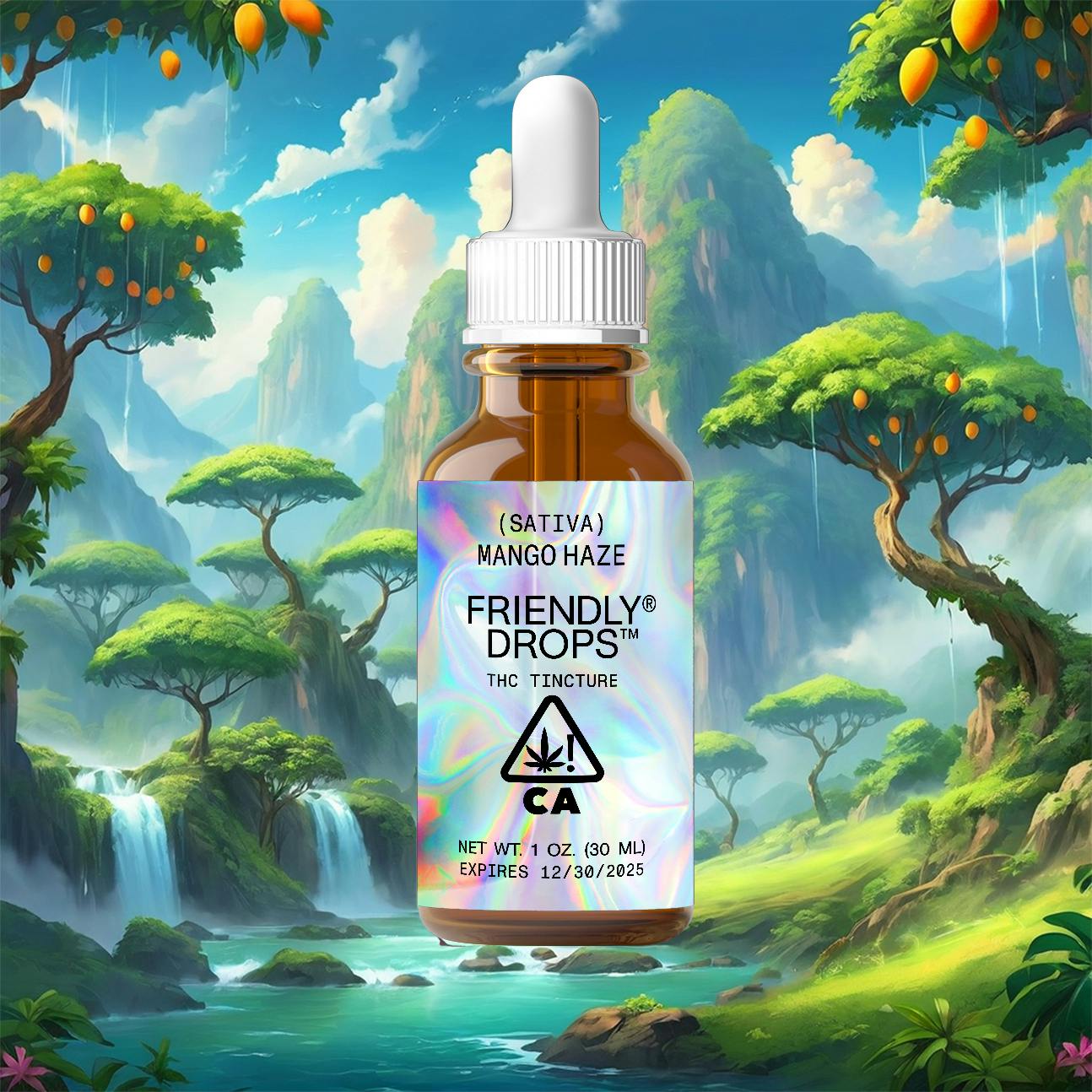 Photograph of product: Friendly - Blue Dream (Sativa) Tincture (1000mg)