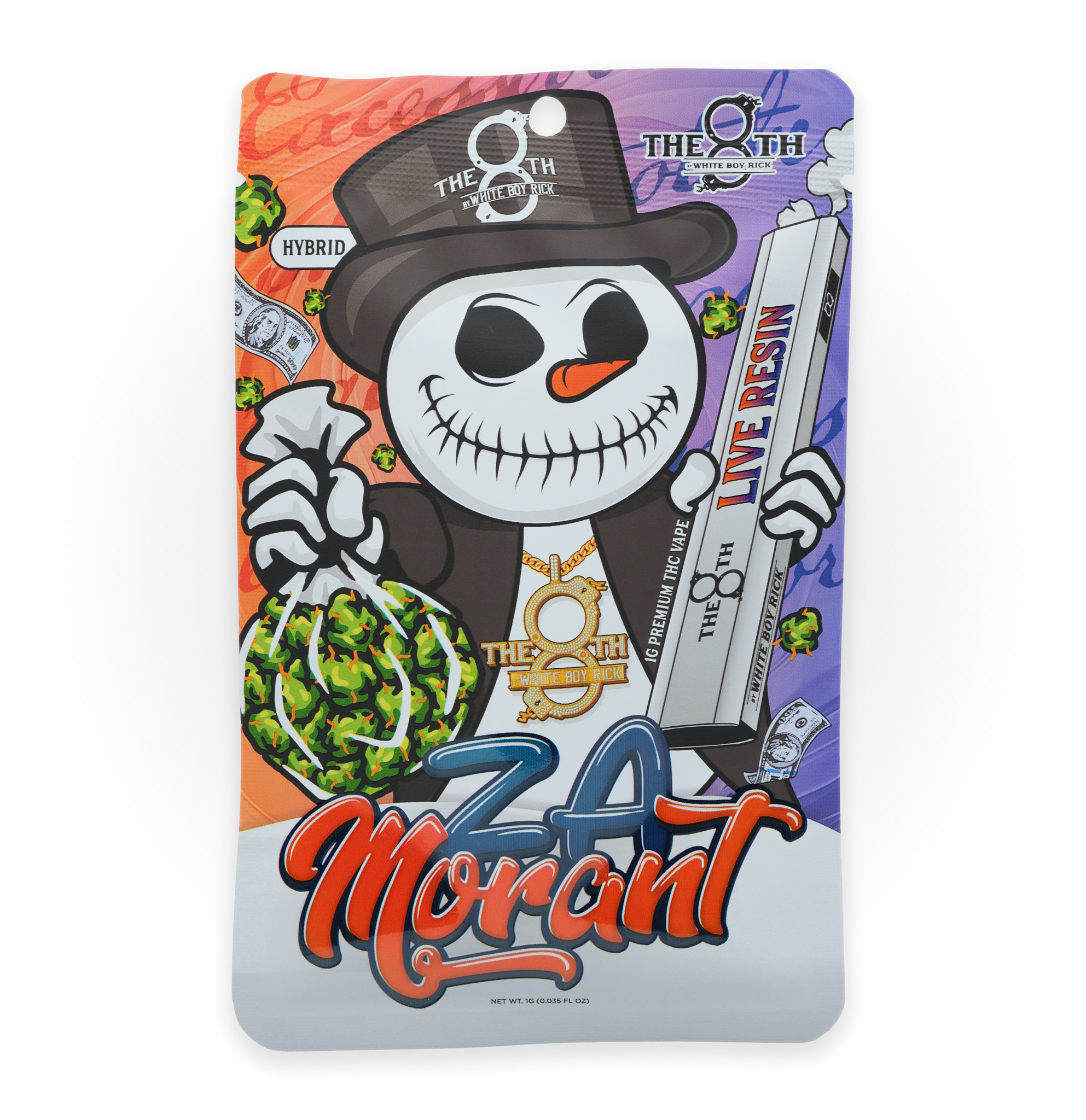 Photograph of Product: Za Morant | 1G Live Resin Disposable Cart