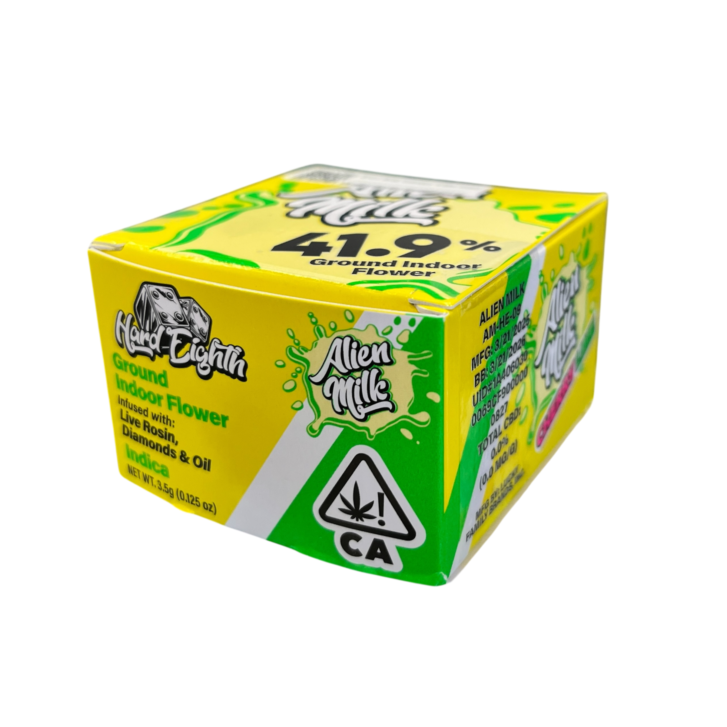 Photograph of product: Alien Milk Infused Froot - 3.5g