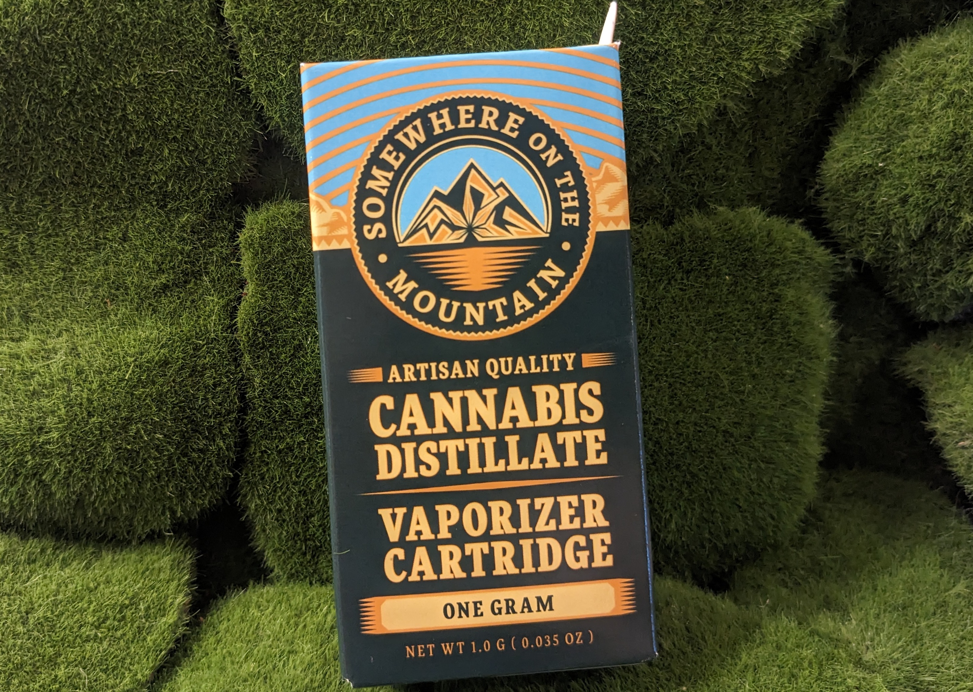Photograph of product: Distillate Vape Cart | Super Lemon Haze | Somewhere on the Mountain