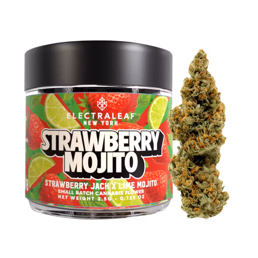 Photograph of product: Electraleaf Flower - Strawberry Mojito - 3.5g
