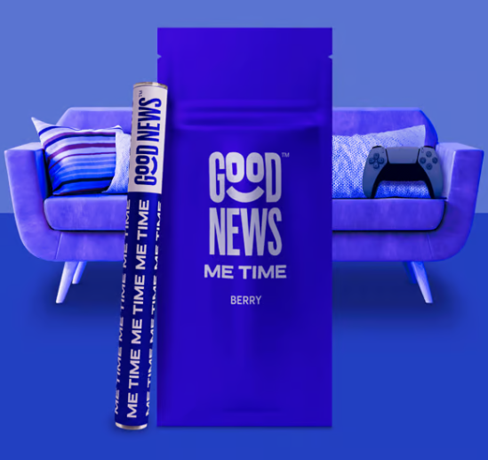 Photograph of product: Good News | Disposable | Me Time Berry