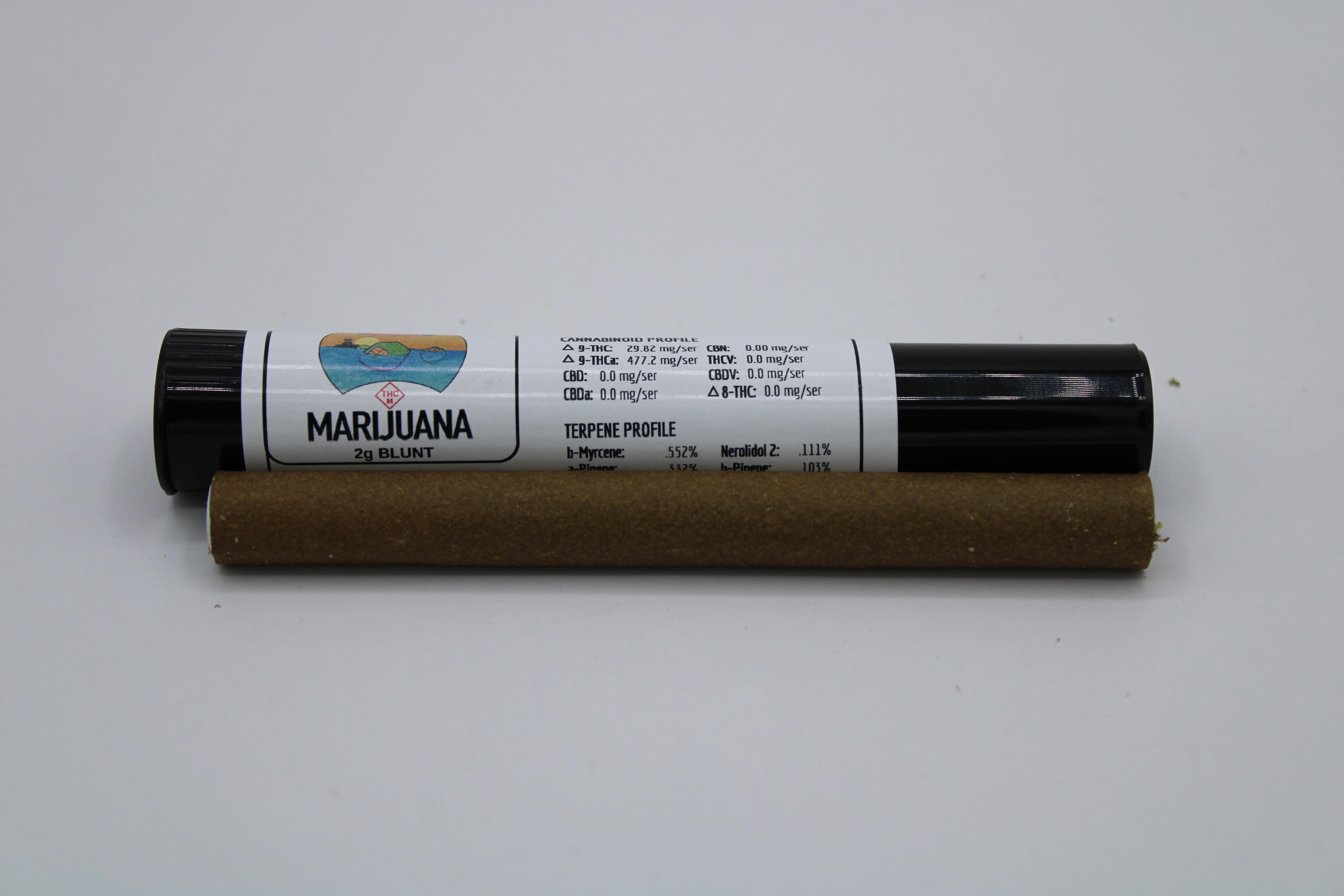 Photograph of product: Blue Cookies | 2g Blunt