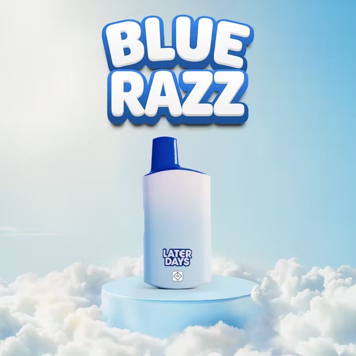 Photograph of product: Blue Razz Disposable Vape | 0.84g - 