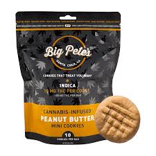 Photograph of product: Edible | PB Mini Cookies Oui'd 10 pk | 200mg | Big Pete's Treats